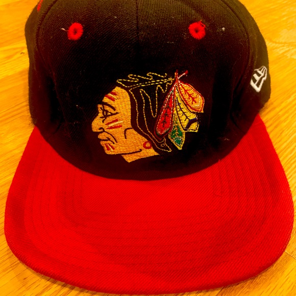 Blackhawks Old School Logo New Era - Picture 1 of 5